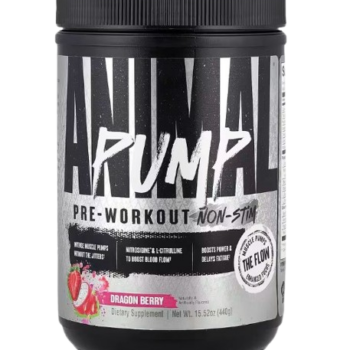 Animal, Pump™ Pre-Workout, Non-Stim, Dragon Berry, (440g)